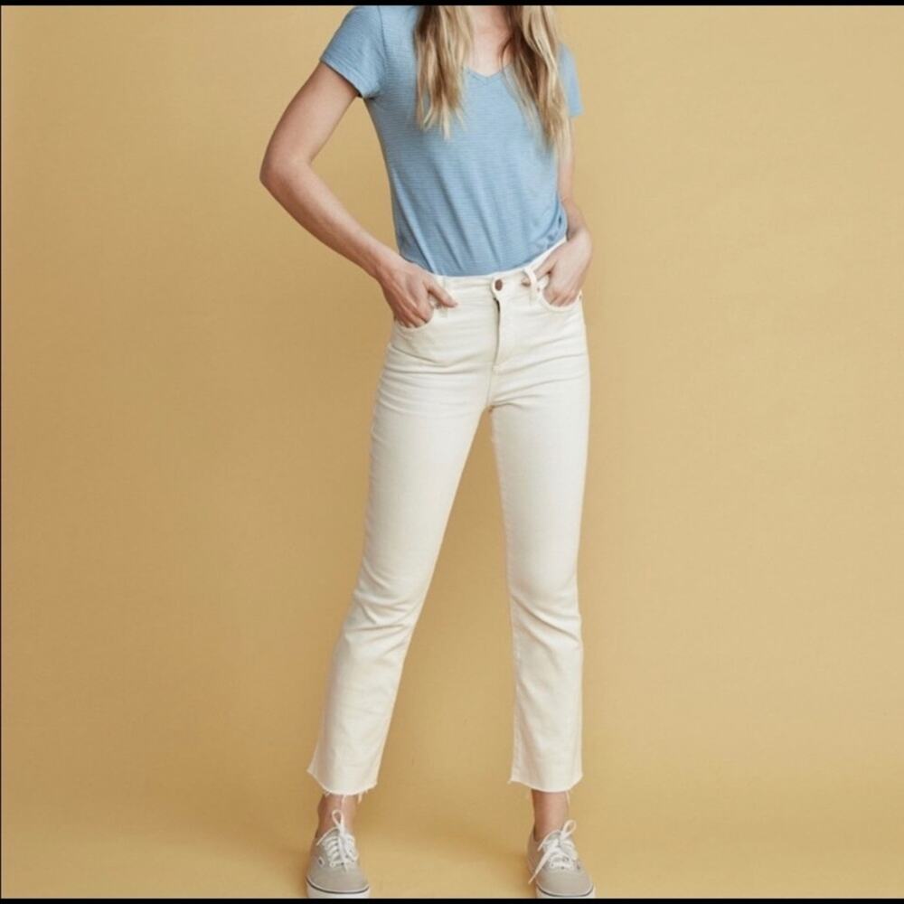 NWT Marine Layer High Waisted Crop Jean. size 28.